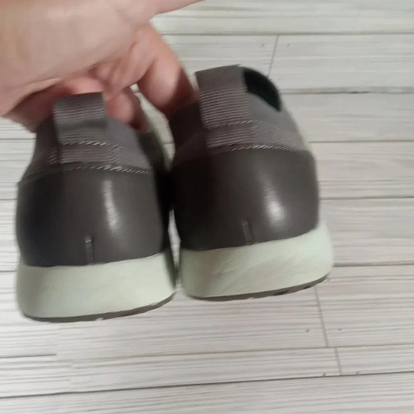 Traq by Alegria Qool sneaker gray walking trail shoes women's size 40 or US 9.5 - Picture 4 of 9